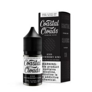 Coastal Clouds Salt Iced Strawberry Kiwi eJuice